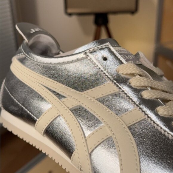 Asics Onitsuka Tiger Mexico 66 Silver Off White - Picture 8 of 9